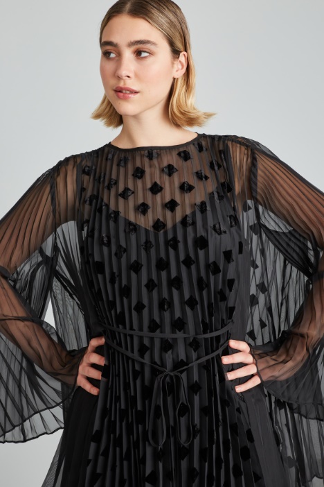 Casacca in georgette dévoré