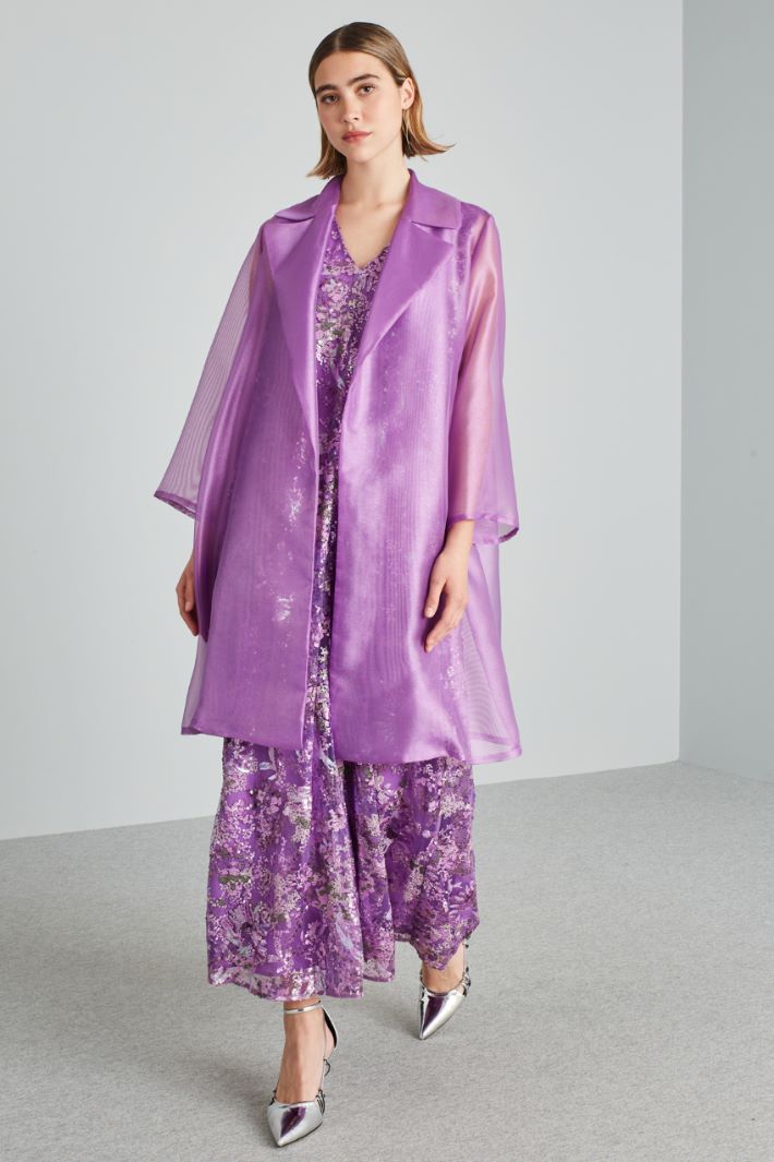 Organza duster coat Intrend