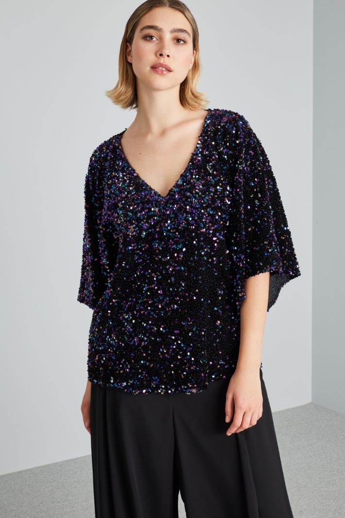 Sequinned tunic Intrend - 3