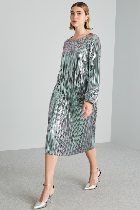 Laminated midi dress Intrend