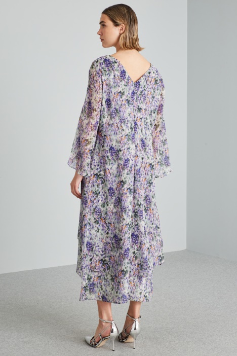 Abito in georgette di seta