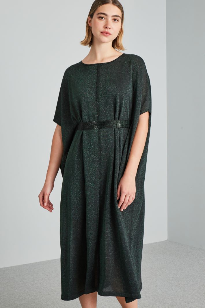 Lurex-knit dress Intrend - 3