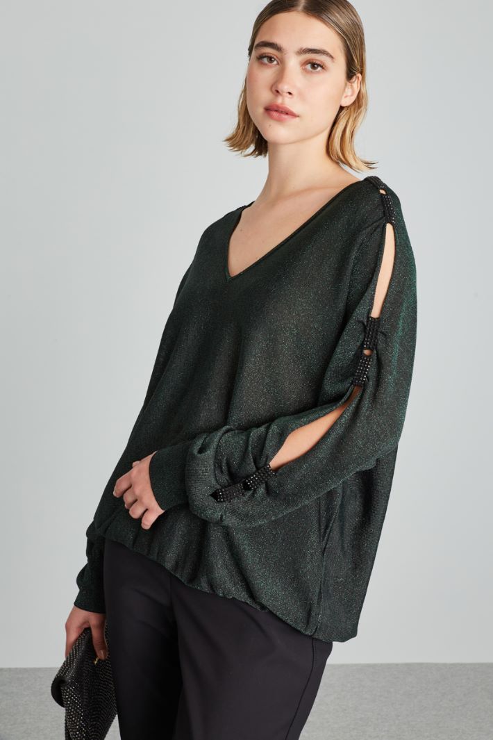 Cut-out sweater Intrend - 3