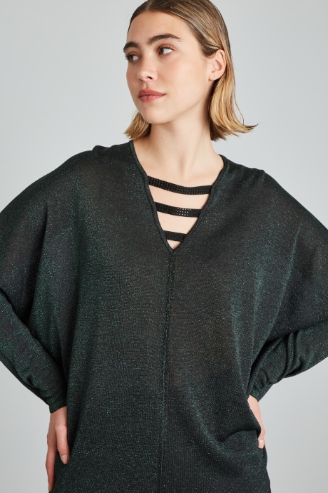 Maglia con maniche a pipistrello