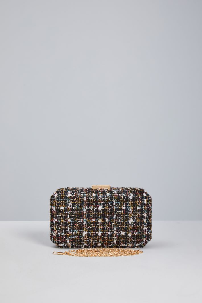 Rigid tweed clutch Intrend - 3