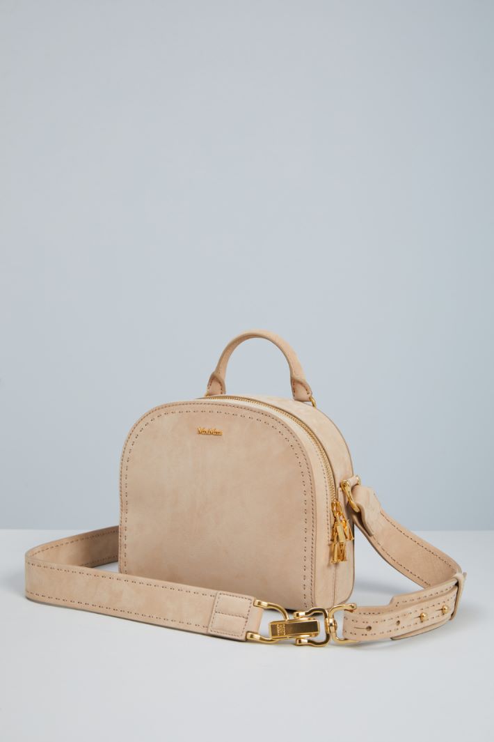 Rigid suede bag Intrend - 2