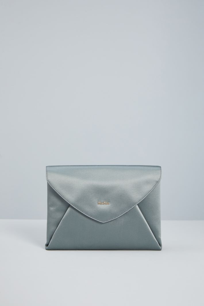 Grey envelope clutch bag sale