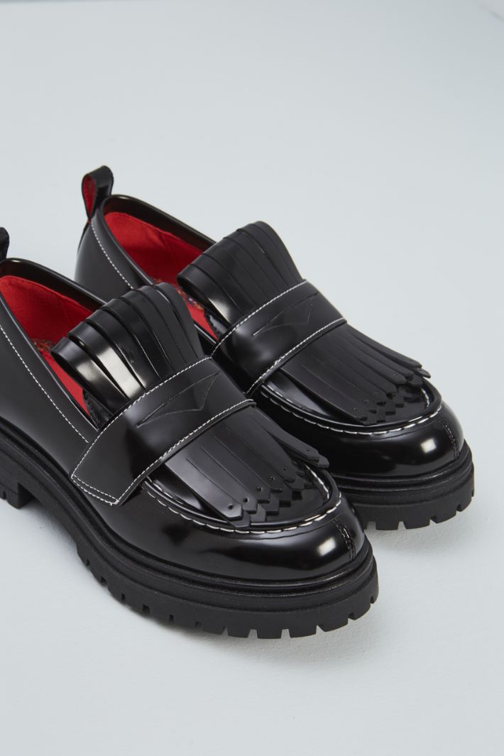 Maxi-fringed loafers Intrend - 4