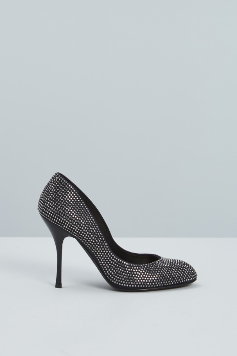 Crystal-embellished pumps Intrend