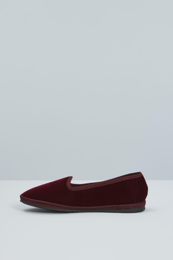 Friulian shoes in velvet Intrend - 3