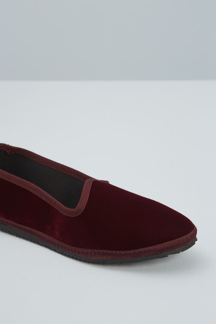 Friulian shoes in velvet Intrend - 4