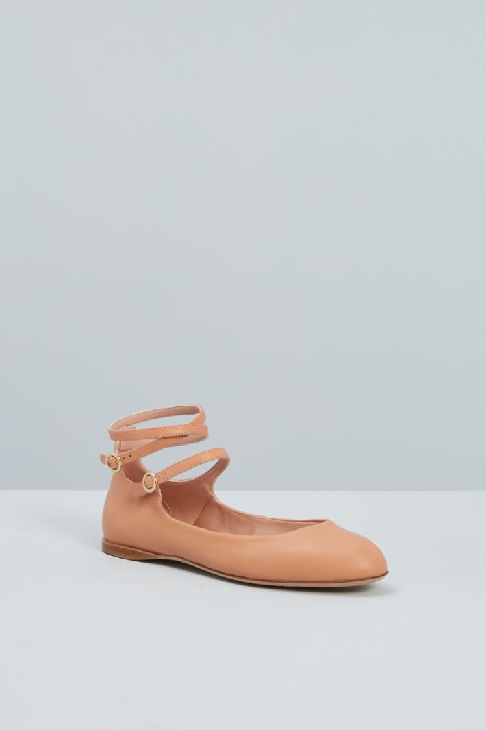 Ballerinas with straps Intrend - 2