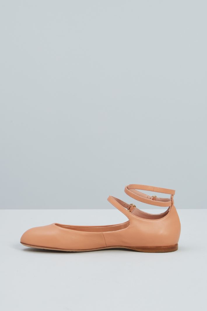 Ballerinas with straps Intrend - 3