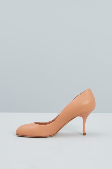 Zapatos de salón de piel