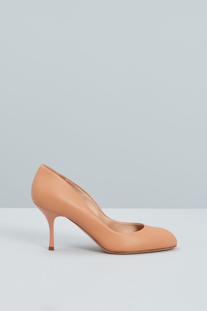 Nappa leather court shoes Intrend