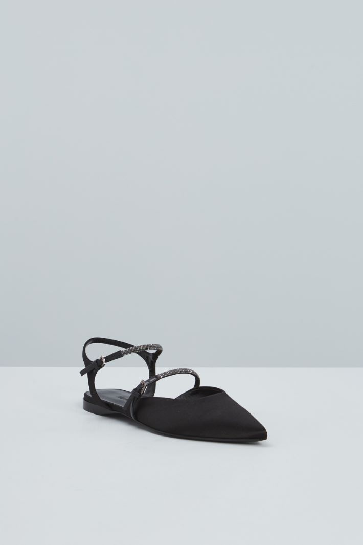 Satin ballerinas Intrend - 2