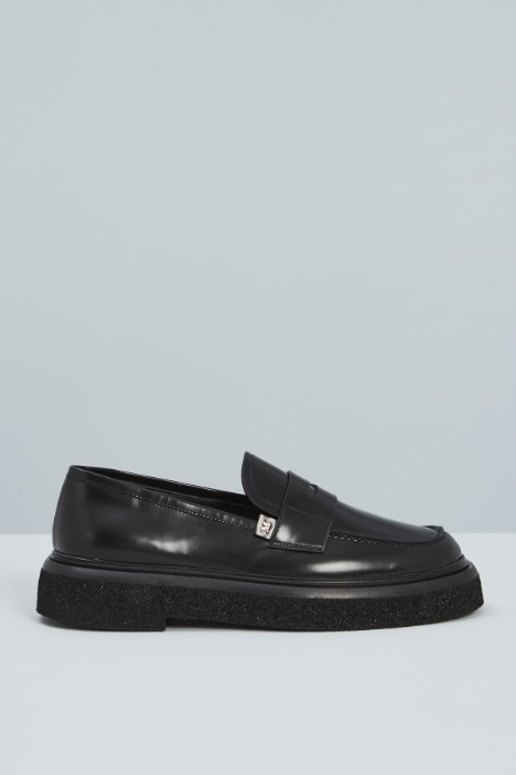 Leather moccasins Intrend