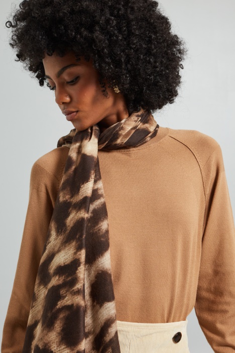 Sciarpa in tela a fantasia