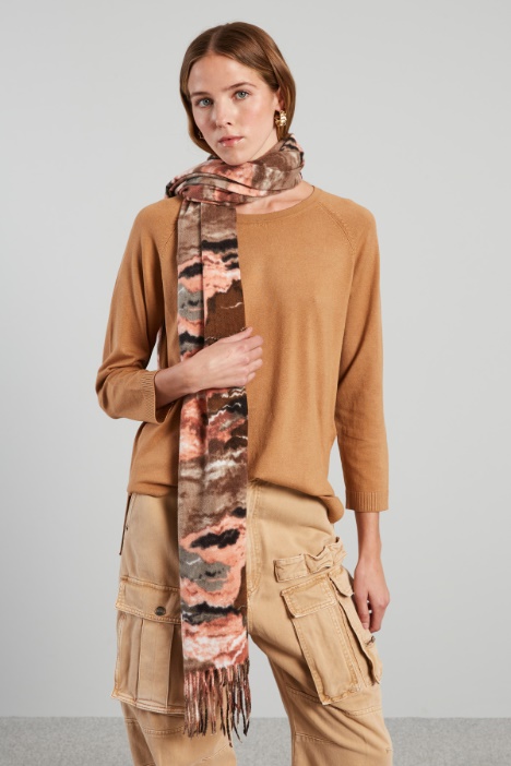 Printed cloth scarf Intrend