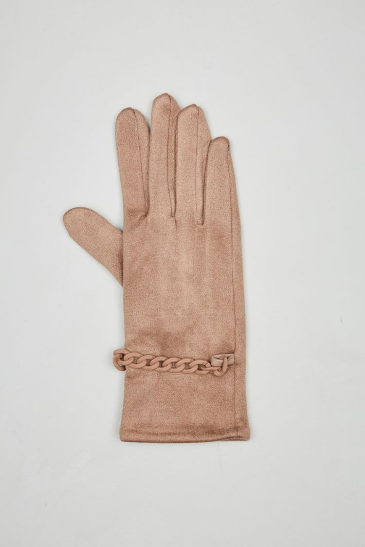 Gloves with tonal chain Intrend - 2