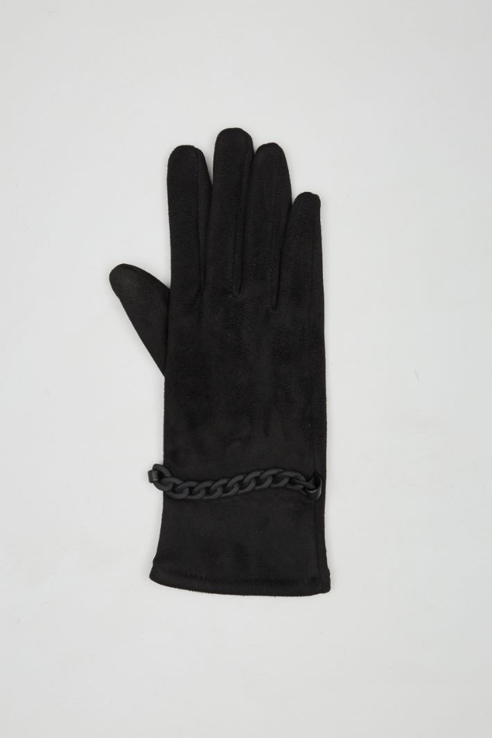 Gloves with tonal chain Intrend - 2