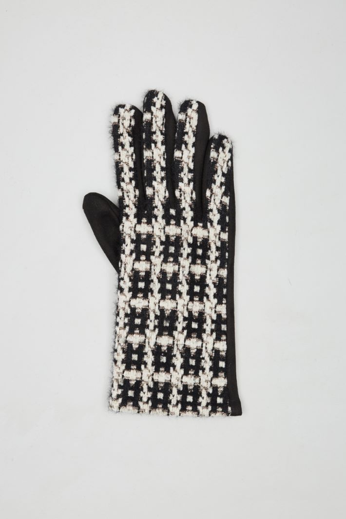 Gloves with lurex fibre Intrend - 2