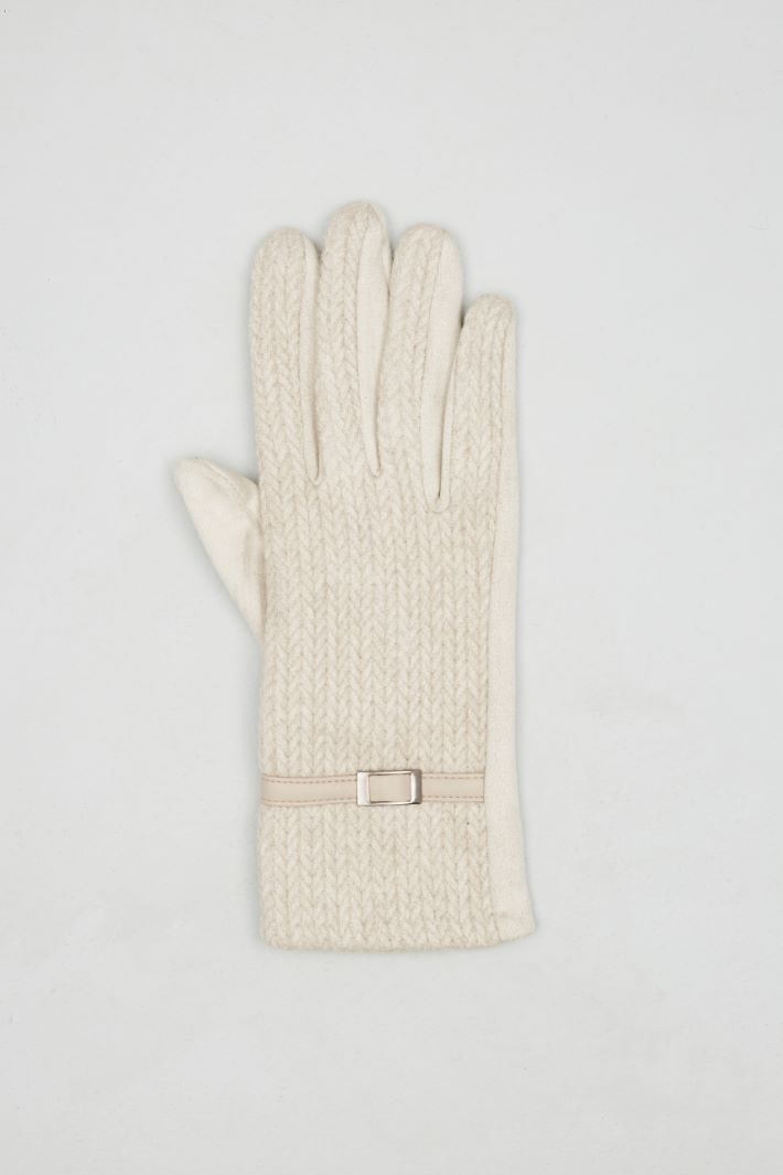 Gloves with raised motif Intrend - 2