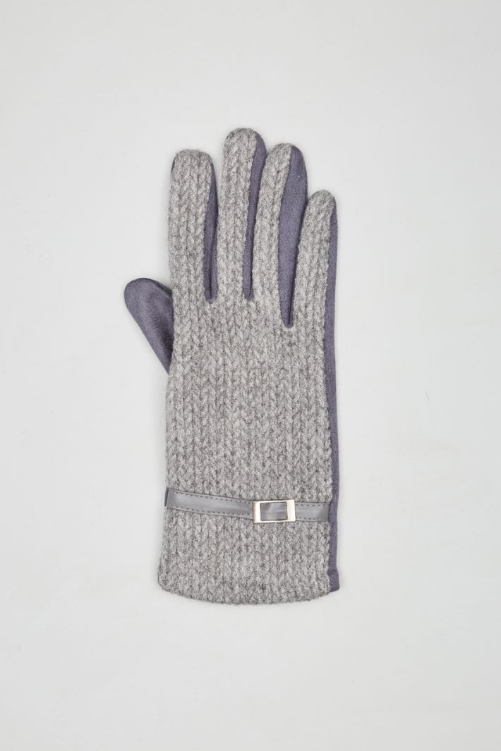 Gloves with raised motif Intrend - 2