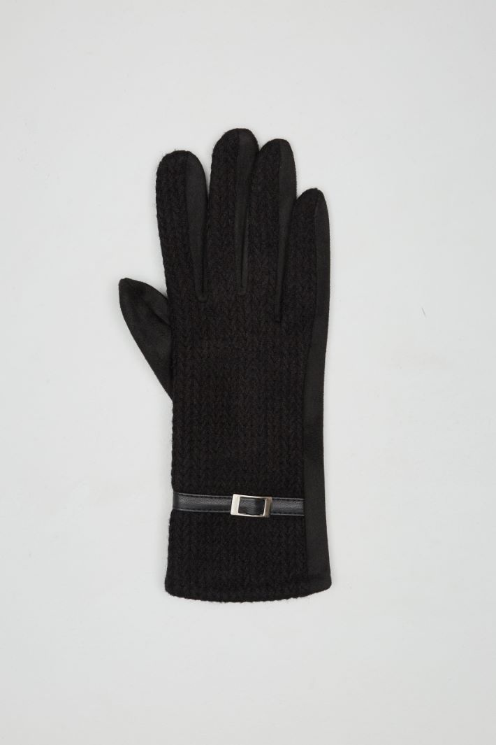 Gloves with raised motif Intrend - 2