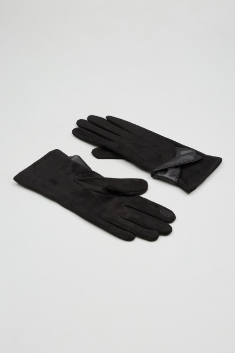 Gloves with crossed detail Intrend