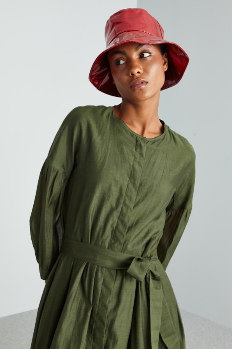 Cappello da pescatore in vernice