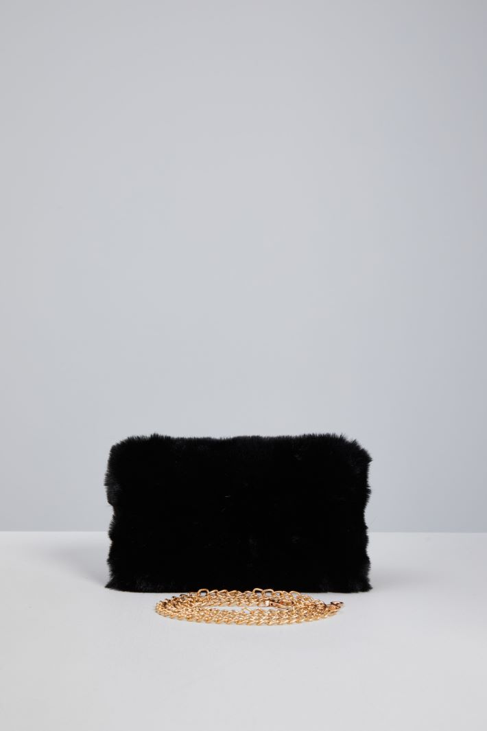 Faux fur bag Intrend - 3