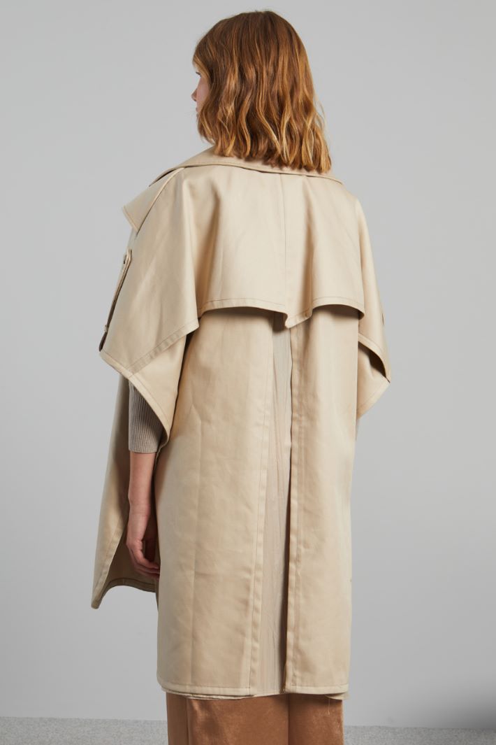 Long cape with toggles Intrend - 2