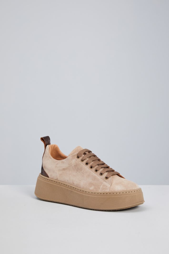 Suede platform sneakers Intrend - 2