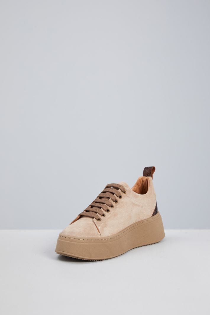 Suede platform sneakers Intrend - 3