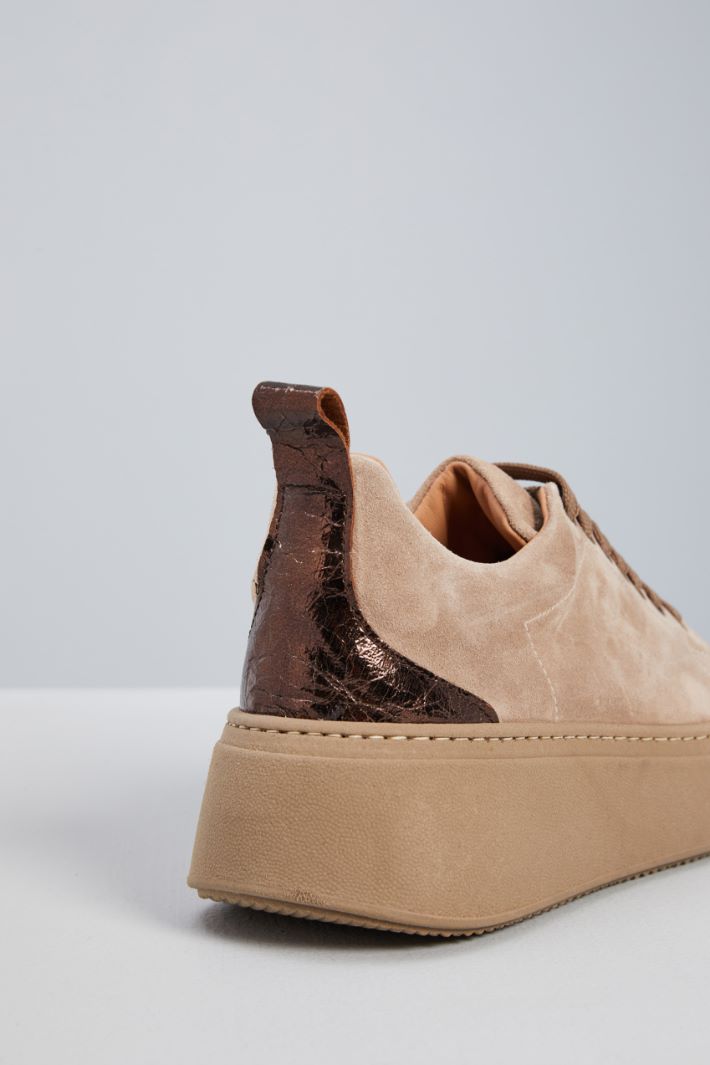 Suede platform sneakers Intrend - 4