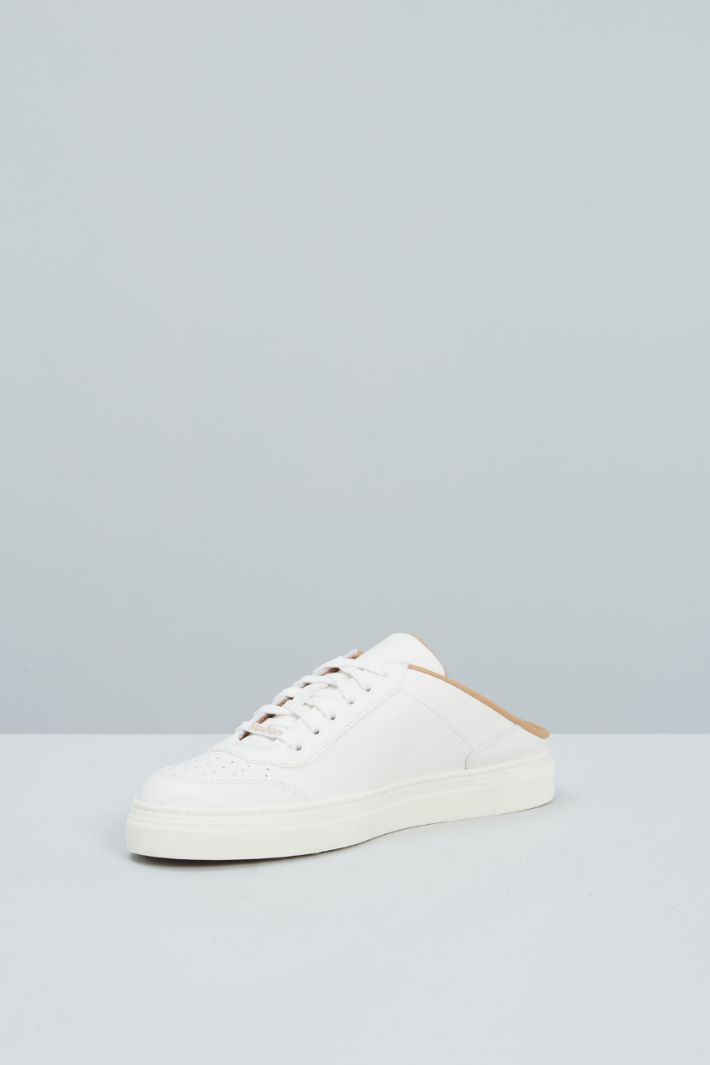 Leather mule sneakers Intrend - 3