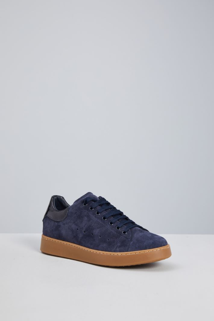 Suede-effect leather sneakers Intrend - 2