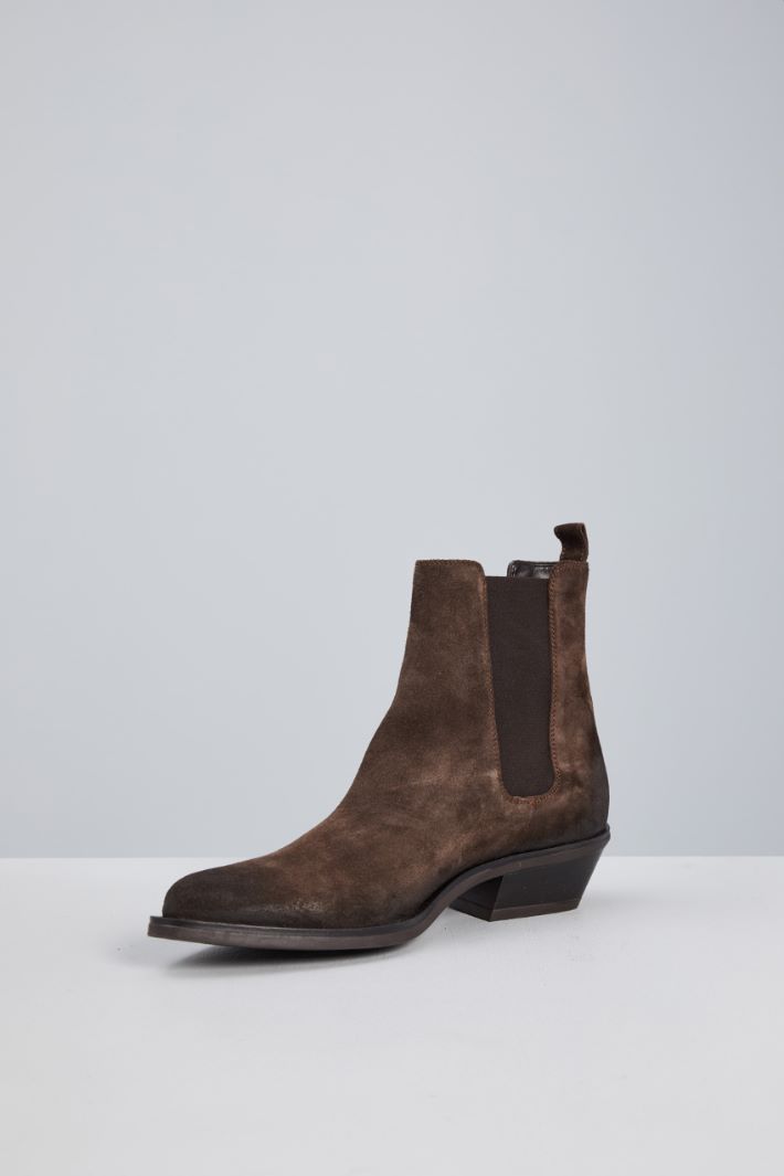 Suede Texan boots Intrend - 3