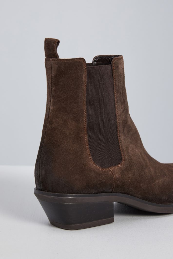 Suede Texan boots Intrend - 4