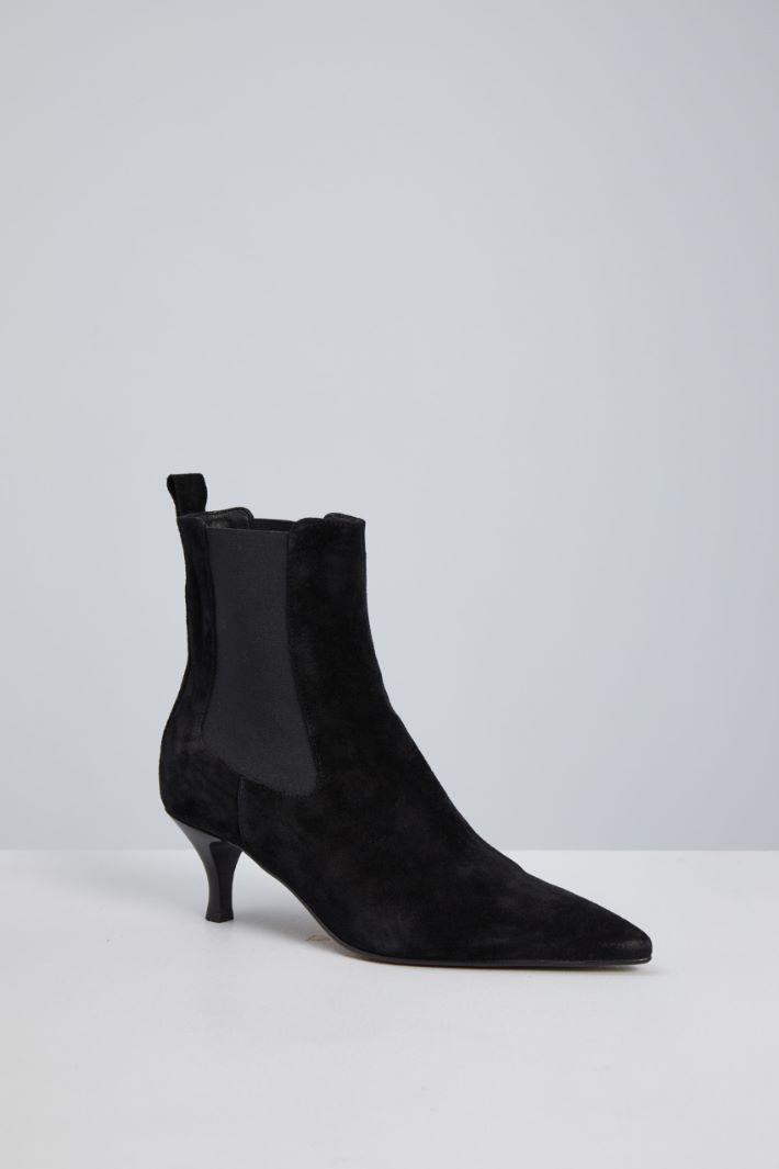 Suede ankle boots with heels Intrend - 2