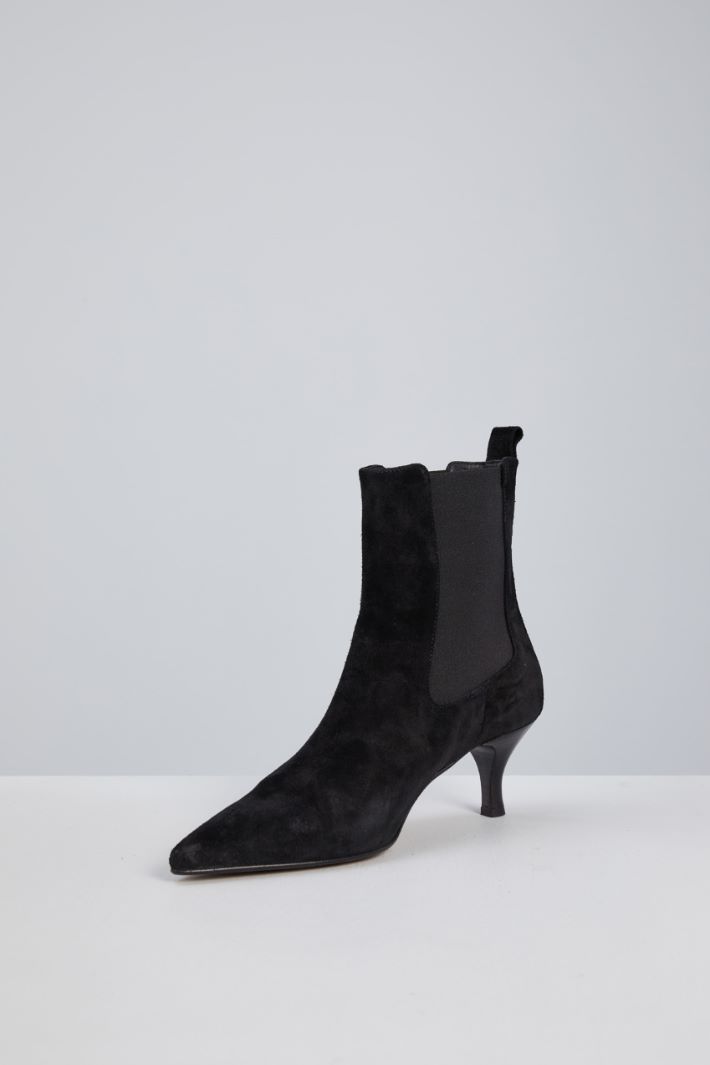 Suede ankle boots with heels Intrend - 3