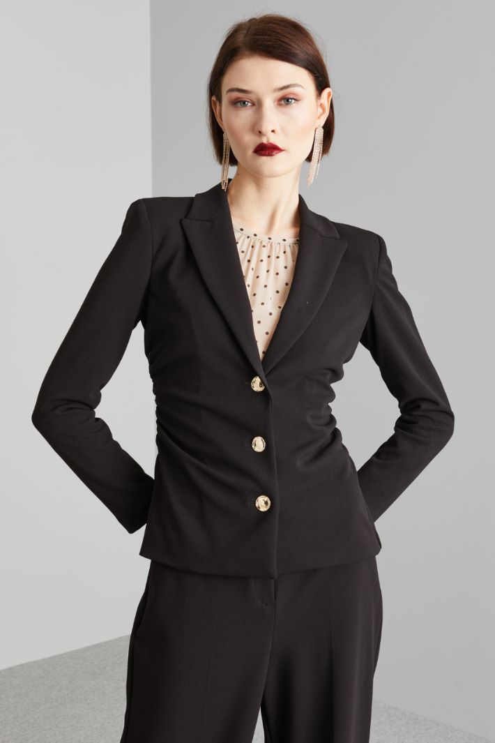 Fitted jersey blazer Intrend - 3