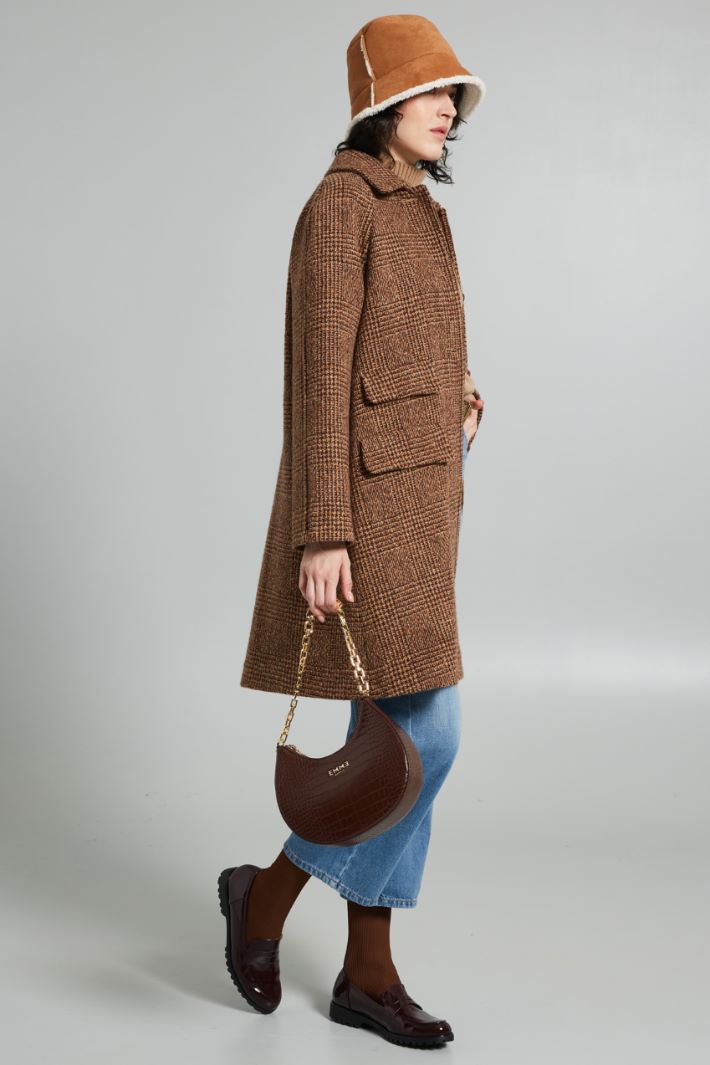 Wool tweed coat Intrend