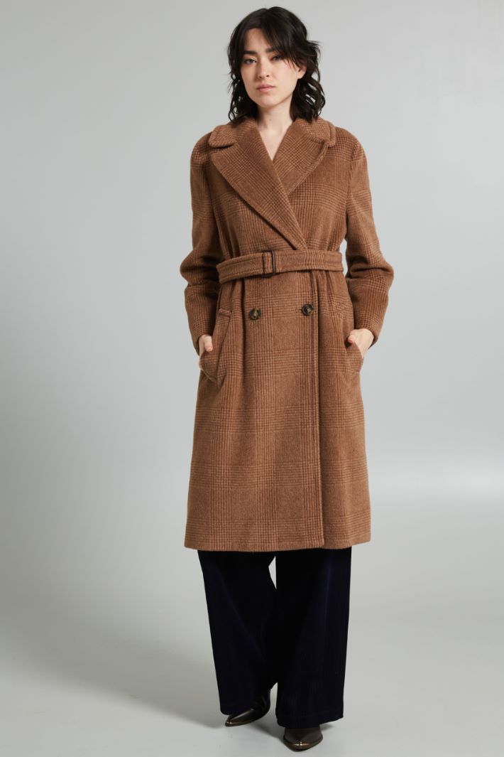 Yarn dyed wool coat Intrend - 3