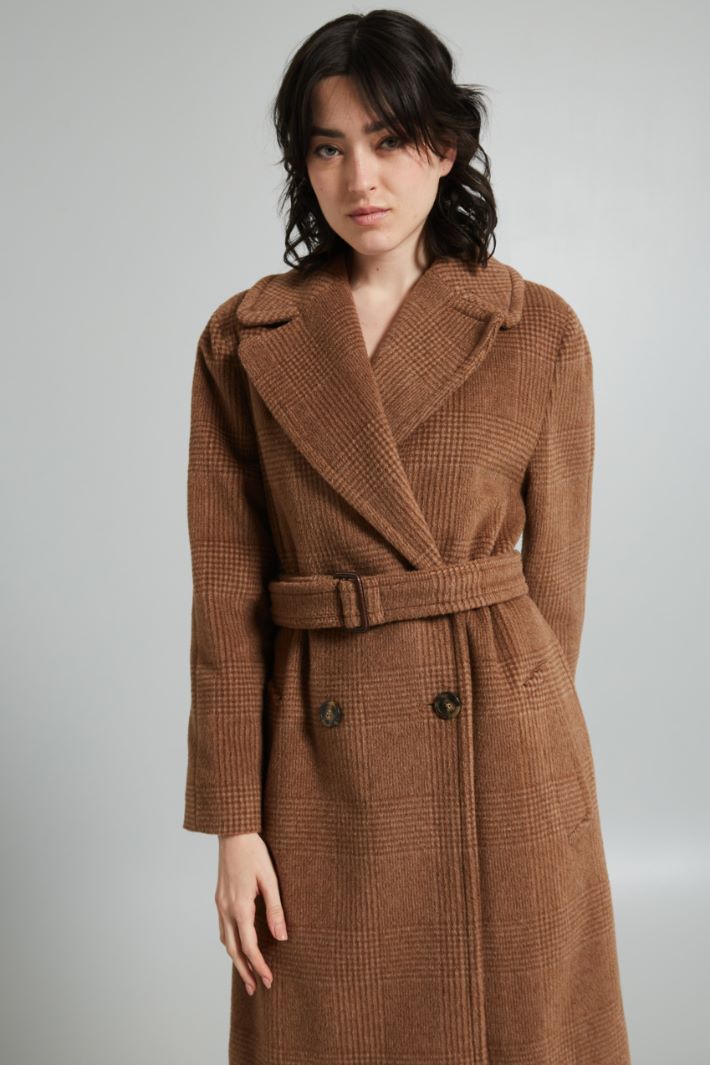 Yarn dyed wool coat Intrend - 4