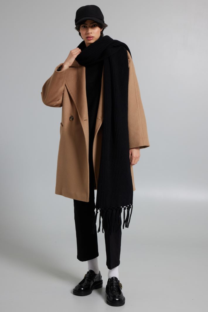 Wool broadcloth coat Intrend