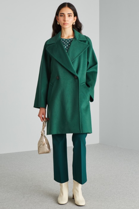 Wool broadcloth coat Intrend