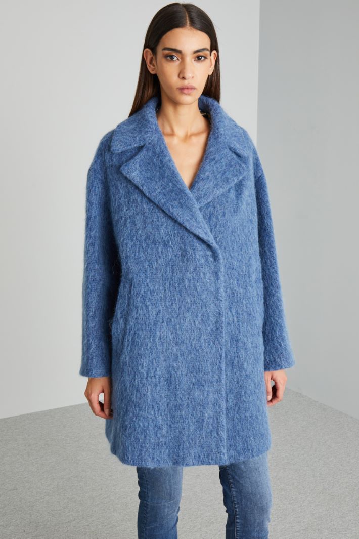 Wool, mohair and alpaca coat Intrend - 3