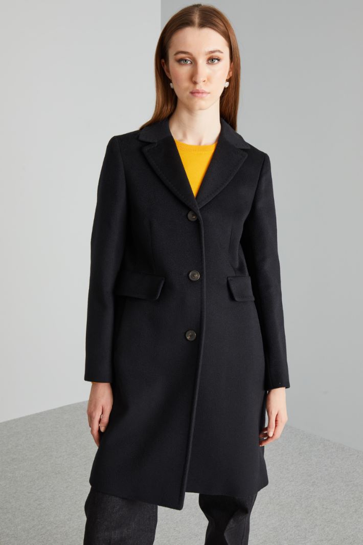 Wool broadcloth coat Intrend - 3